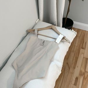 Set of two Abercrombie and Fitch XXS bodysuit tank tops.